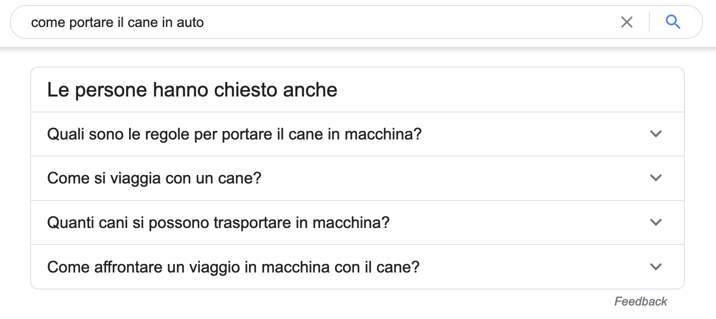 le persone hanno chiesto anche